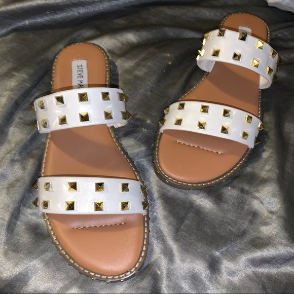 Steve Madden Shoes - Steve Madden Studded Slide Sandal